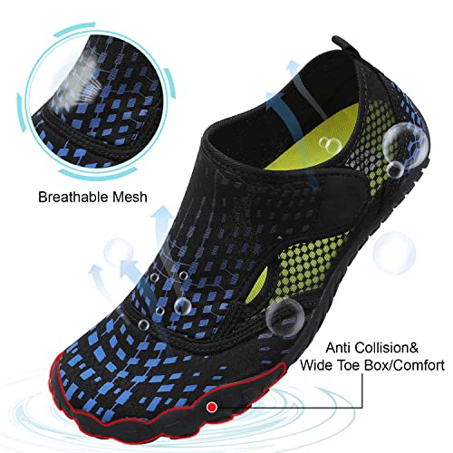 Centipede Demon Womens and Mens Water Shoes Thicken Soles Breathable Swim Shoes Cozy Barefoot Athletic Aqua Socks for Beach Pool Diving Hiking Outdoor Water Sports 8.5 Women/7.5 Men - Image 2