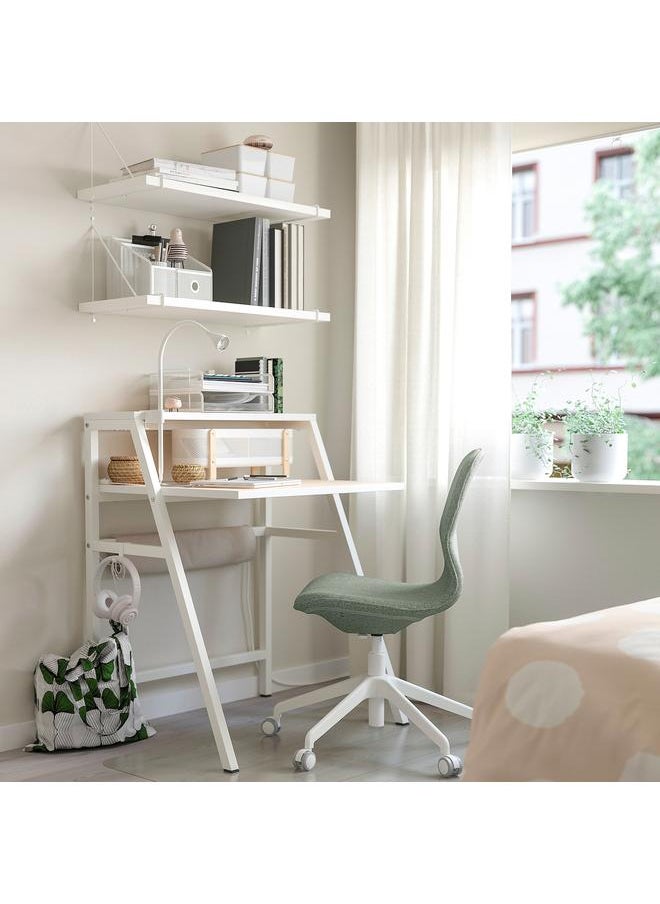 erorex - Desk, White, 80X60 Cm - Image 1
