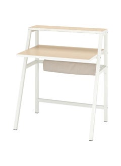 Desk, White, 80X60 Cm