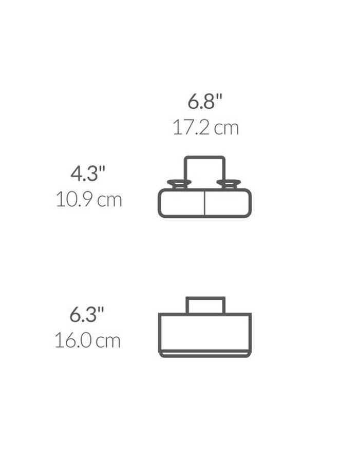 simplehuman Slim Sink Caddy Sponge Holder, Brushed Stainless Steel, Silver - Image 4