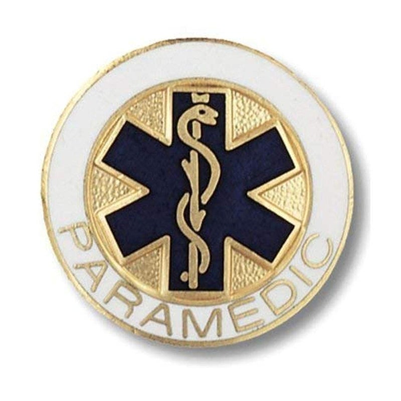 Prestige Medical Emblem Pin, Paramedic (Star of Life Design) - Image 4