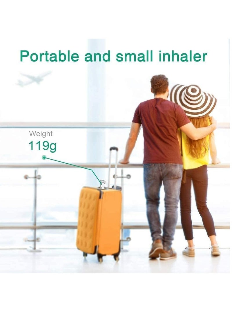 Genzy - Nebulizer, Portable Mini Vaporizers Handheld Atomizers for Adults and Children, Ultrasonic Humidifier for Home and Travel Use, Steam Mesh Inhalators - Image 1