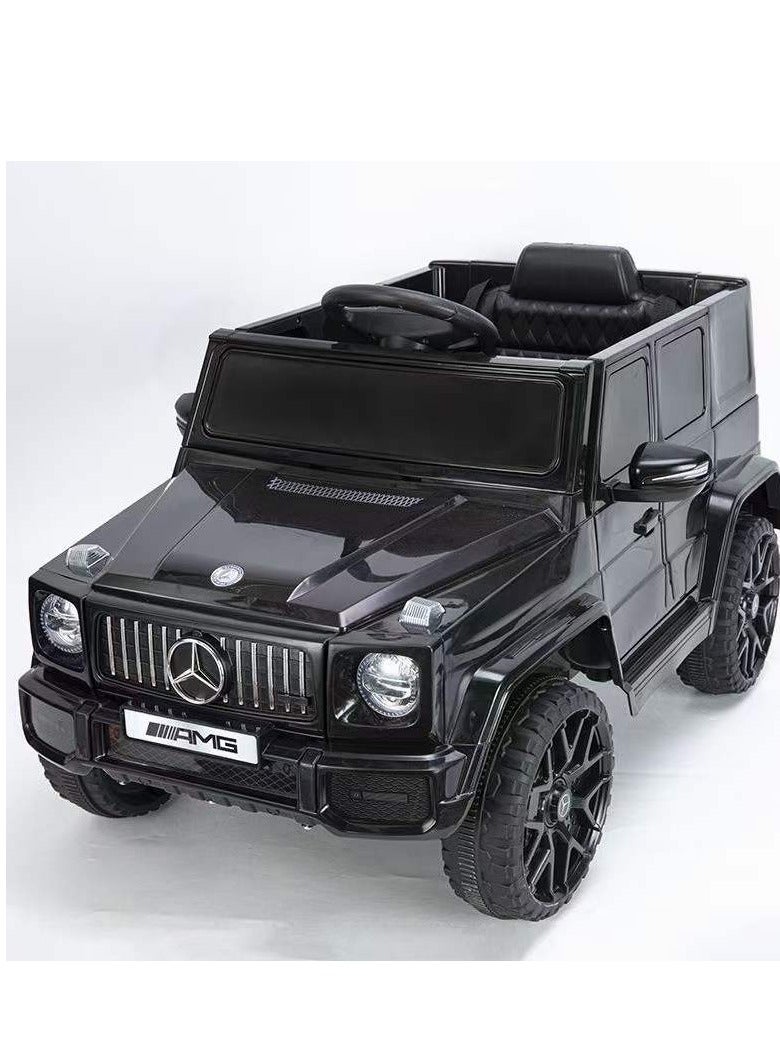 GOLD MANTIS Mercedes Benz Amg G63, Licensed Electric Car, Ride On Car With Remote Control For Kids - Black - Image 1