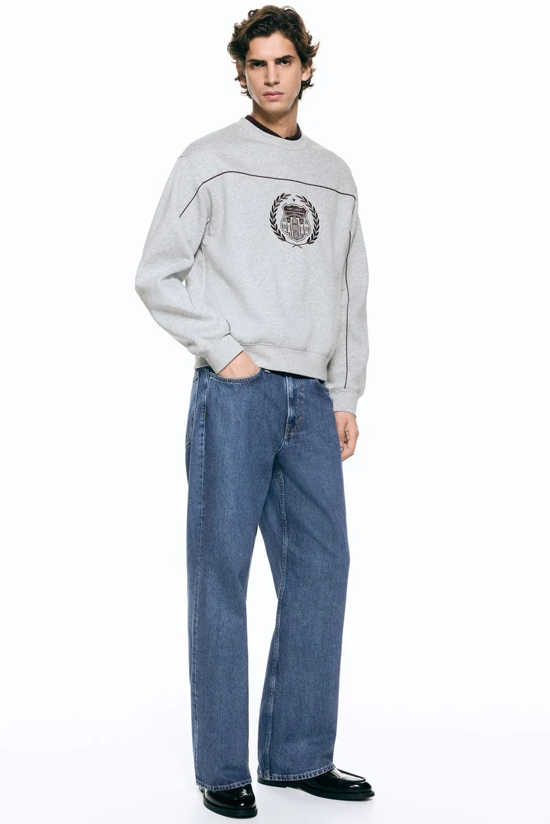 اتش اند ام سويت شيرت بقصّة واسعة