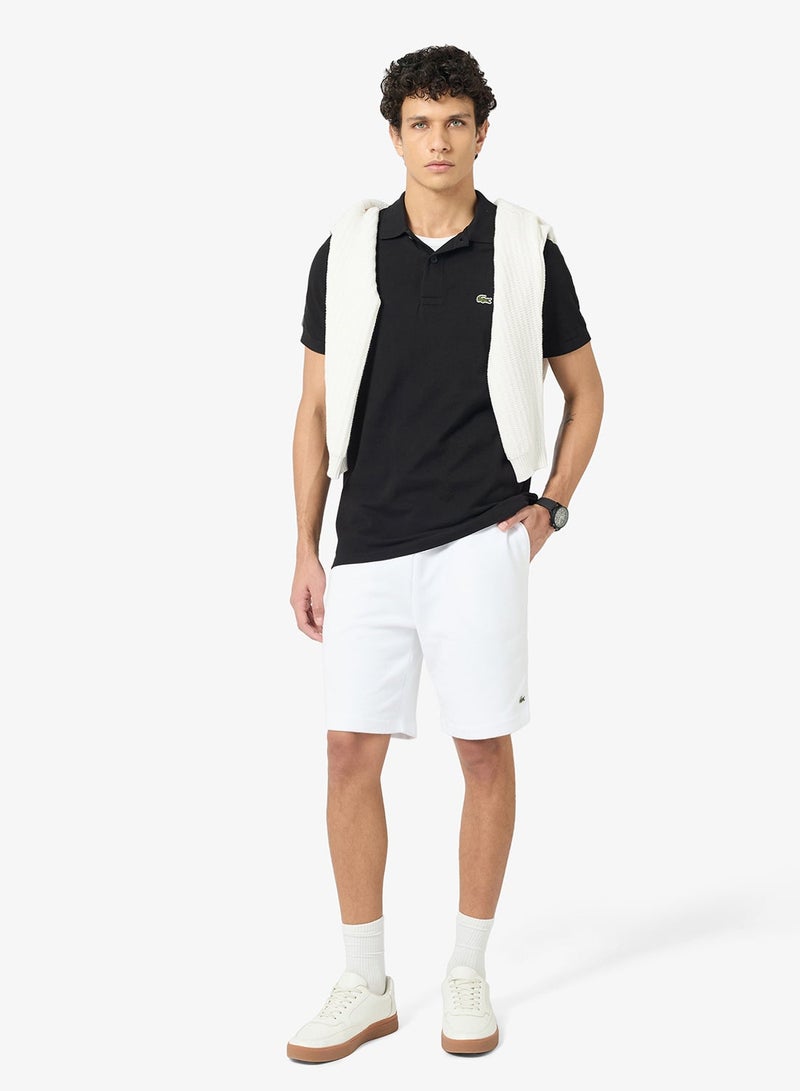 LACOSTE Regular Fit Striped Band Piqué Polo - Image 4