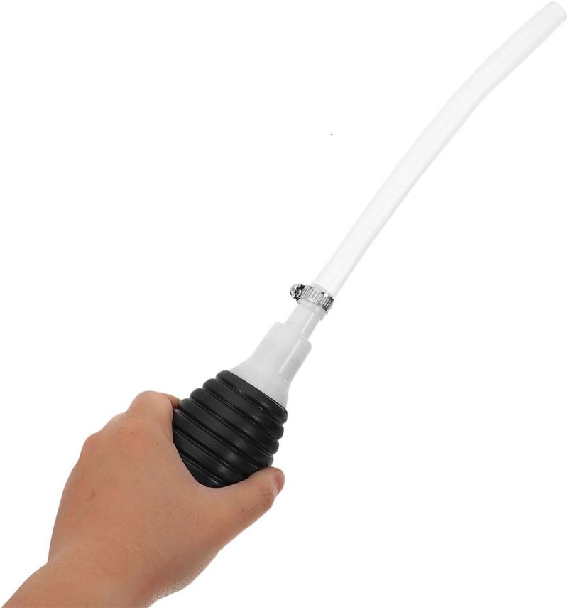 BETOOKY Manual Transfer Hand Siphon Pump with 2m Hose Gasoline Siphon Pump Liquid Extractor for Automotive Fuel Transfer and Home Use - Image 4