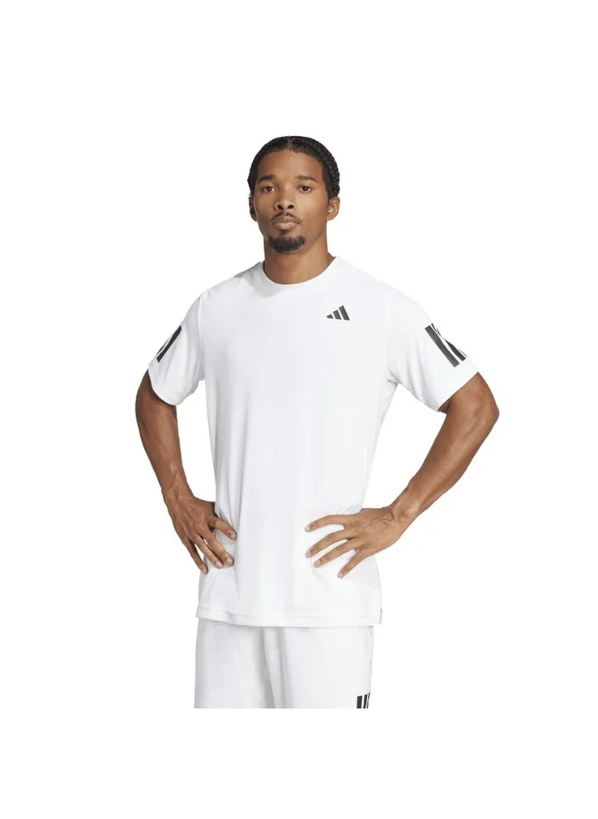 اديداس adidas CLUB 3STR TEE White Tennis T-SHIRTS for Men - XS