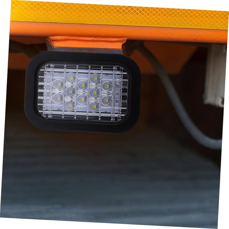 ضوء خلفي للمقطورة LED وضوء شحن LED للشاحنات والمركبات الترفيهية والمقطورات إشارة تحذير محسنة للرؤية للمركبات في الرحلات الطويلة ساطع - Image 4