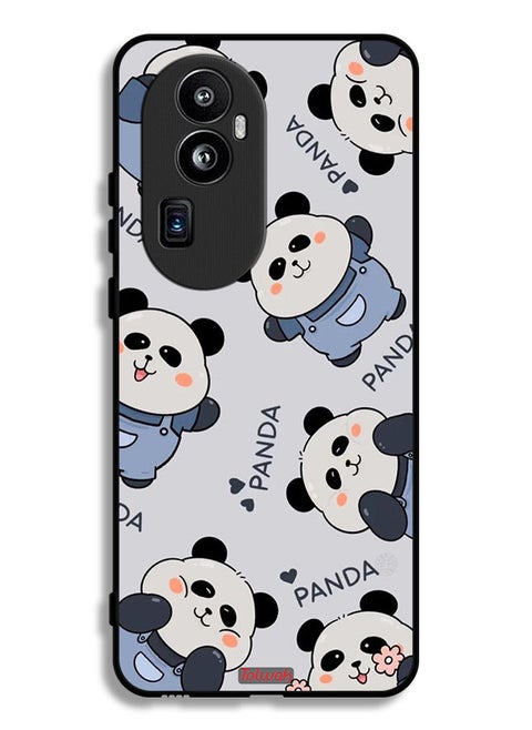 Oppo Reno10 Pro (China) Protective Case Cover Pattern Of Pandas