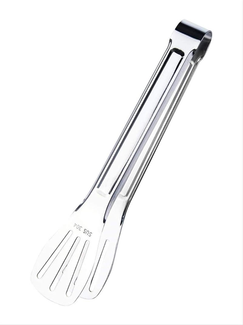 Cooking tongs,serving tongs,bbq tongs, Grill Tongs,Barbecue Tongs Barbecue Clips Bread Clips Grill Food Stainless Steel Thickened Kitchen Buffet - Image 1