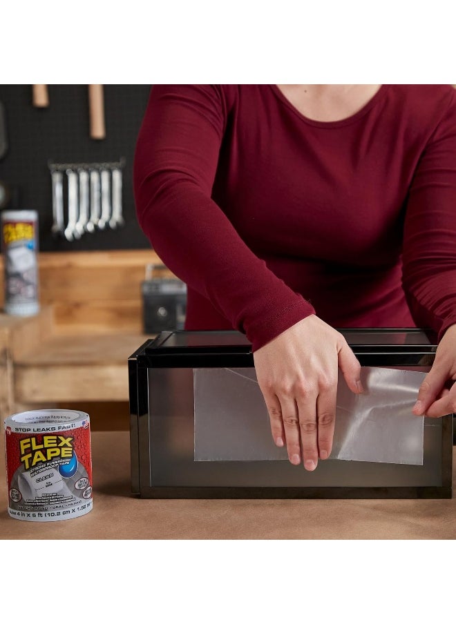 FLEX TAPE Clear 4 Inch X 5 Inch Tape  - Image 2