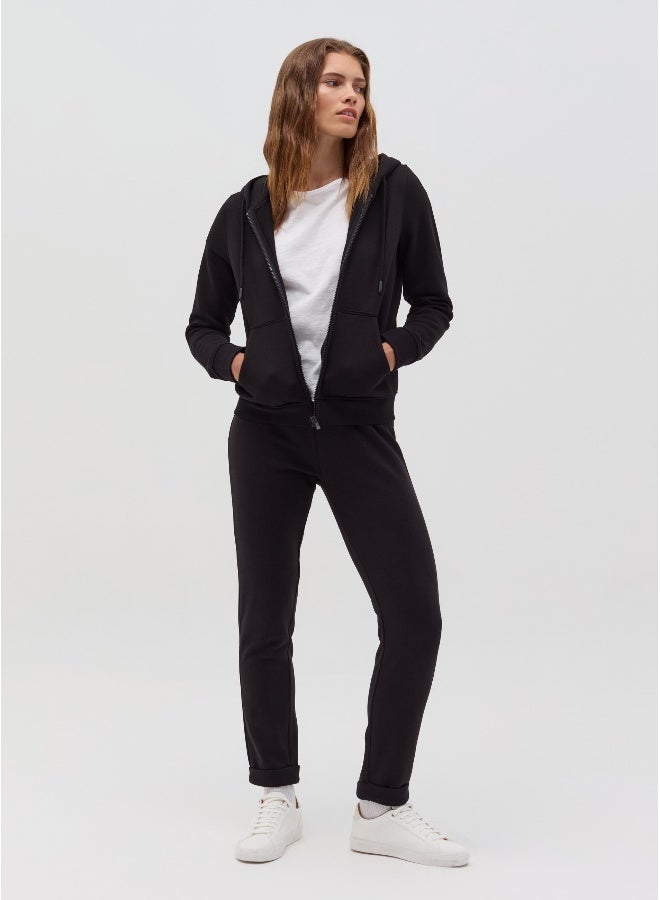 او في اس سويت شيرت أساسي بغطاء رأس - Image 1