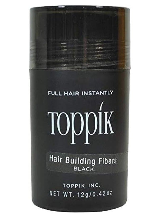 توبيك ألياف بناء الشعر من توبيك - 12 جرام - أسود