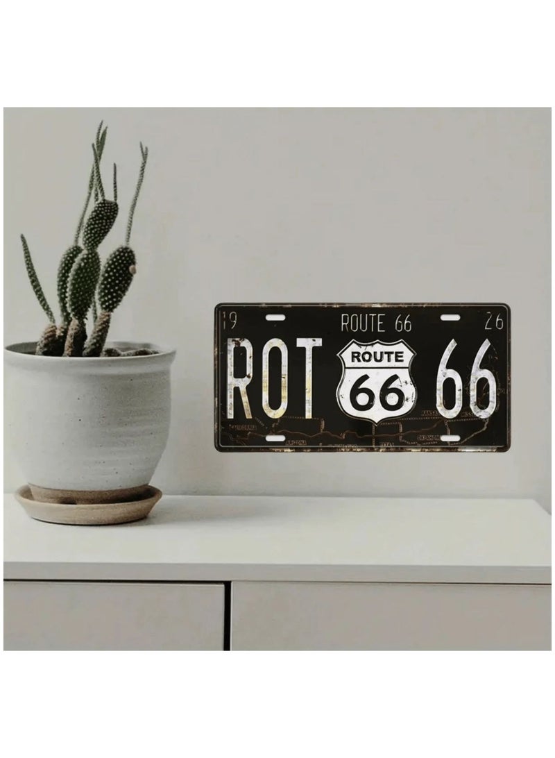 Classic Decorative Metal Car License Plate - Image 5