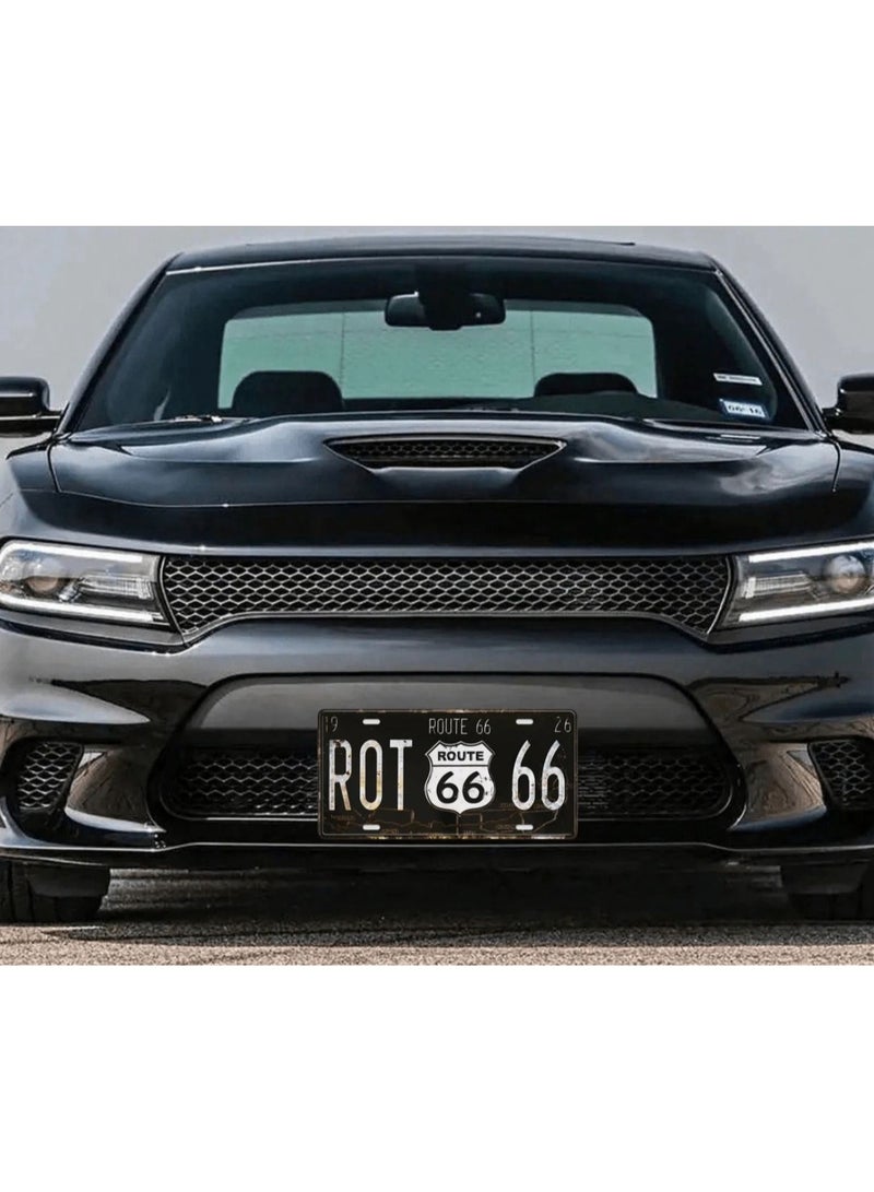 Classic Decorative Metal Car License Plate - Image 4