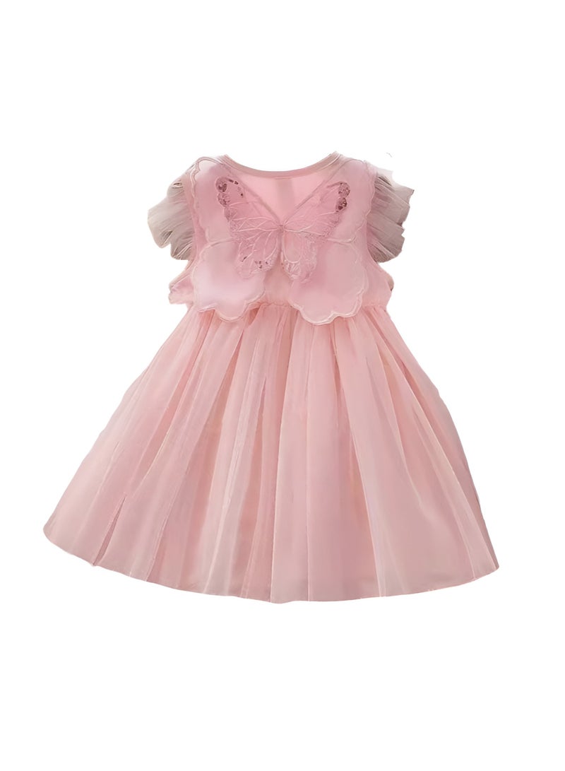 D'Daniela Tulle Flutter Dress - Image 2