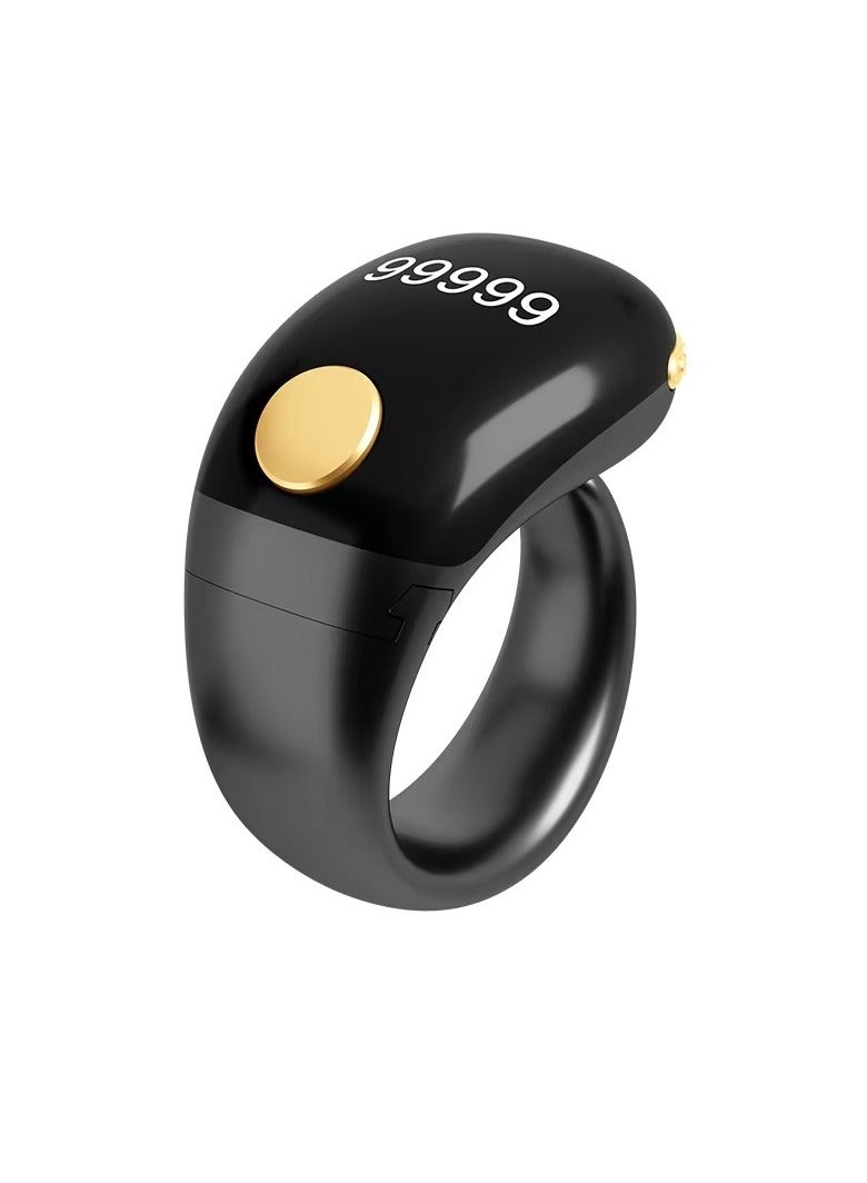 Smart ring for tasbih and istighfar, Muslim Prayer Time Reminder, elegant design, longer battery life, water resistant, and available in all sizes (14, 16, 18, 20, 22) - Image 1