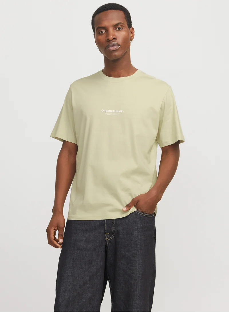 Graphic Crew Neck T-Shirt