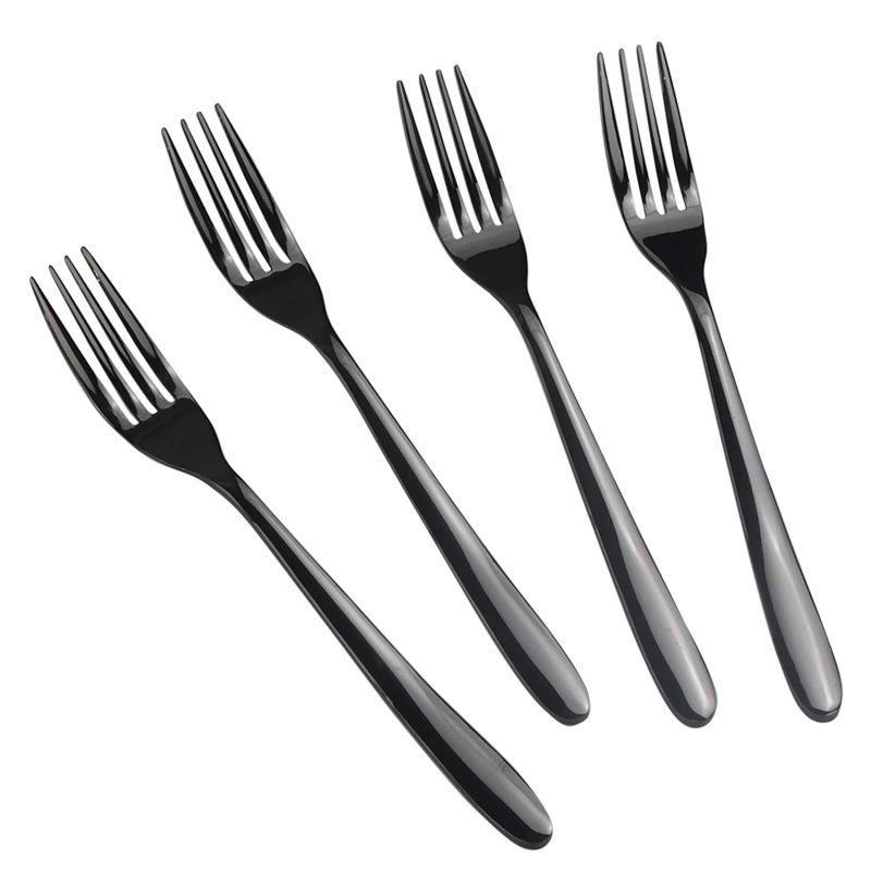 Vababa 16-Piece Black Dinner Forks  Stainless Steel - Image 3