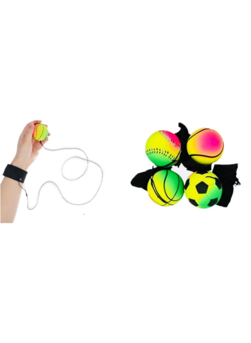 Wristband Ball Toy for Kids – Fun Reflex and Coordination Game 