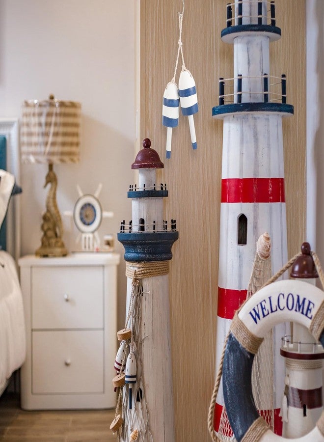UKCOCO Mediterranean Nautical Wooden Wall Float - Vintage Hanging Ocean Decor for Home, Coastal Beach House, or Bathroom, Rustic Marine Style - Image 5