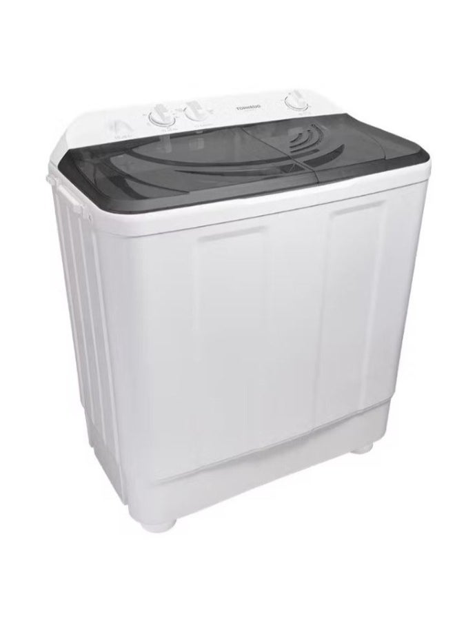 TORNADO Washing Machine Half Auto 7 Kg Pump White x Black TWH-Z07DNEP-W(BK)  - Image 2