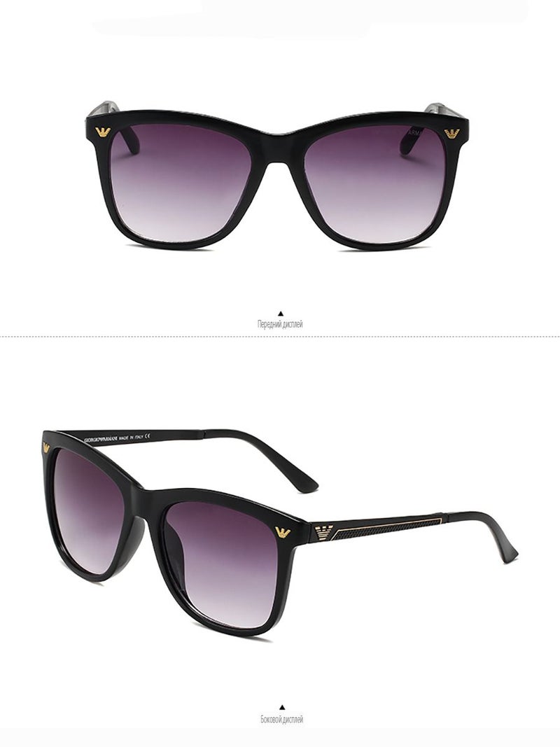 Armani Men's Ea643 Classic Design Sunglasses Black Frame Gradient Lenses - Image 2
