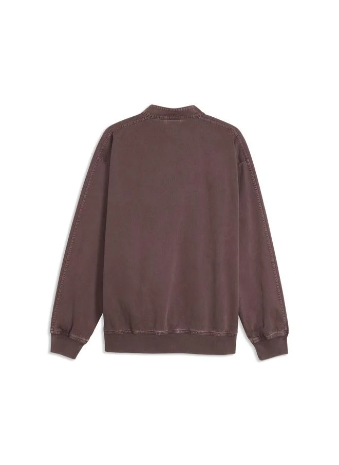 Puma Rich Cocoa FUTURE.PUMA.ARCHIVE T7 Relaxed Washed Twill Track Jacket Unisex  | Best Price UAE