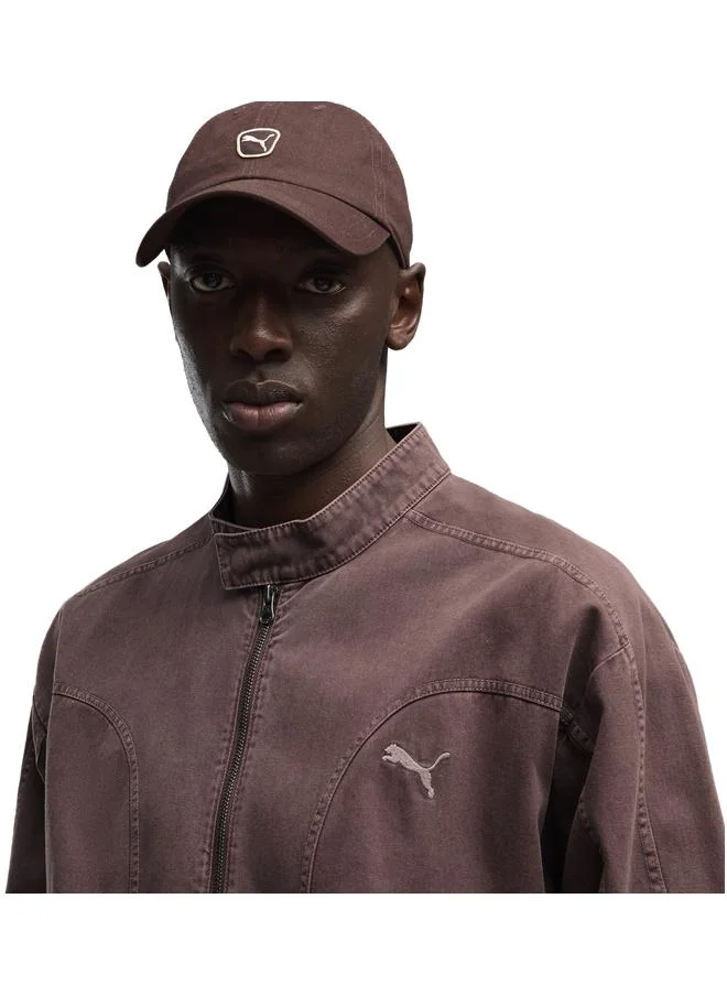 Puma Rich Cocoa FUTURE.PUMA.ARCHIVE T7 Relaxed Washed Twill Track Jacket Unisex  | Best Price UAE