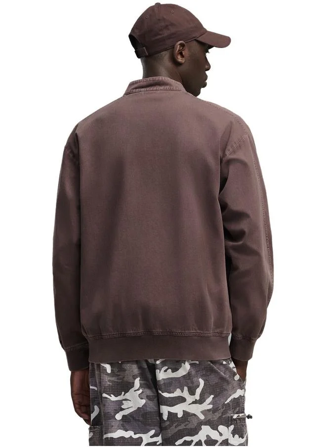 Puma Rich Cocoa FUTURE.PUMA.ARCHIVE T7 Relaxed Washed Twill Track Jacket Unisex  | Best Price UAE