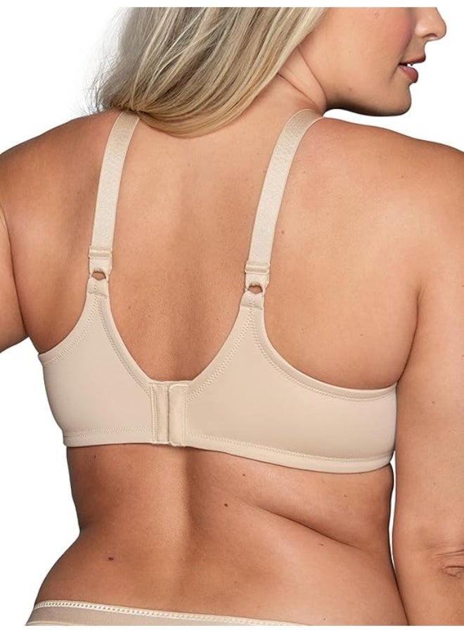 Vanity Fair womens Full Figure Beauty Back Smoothing Bra, Underwire - Beige, 40C US - Image 3