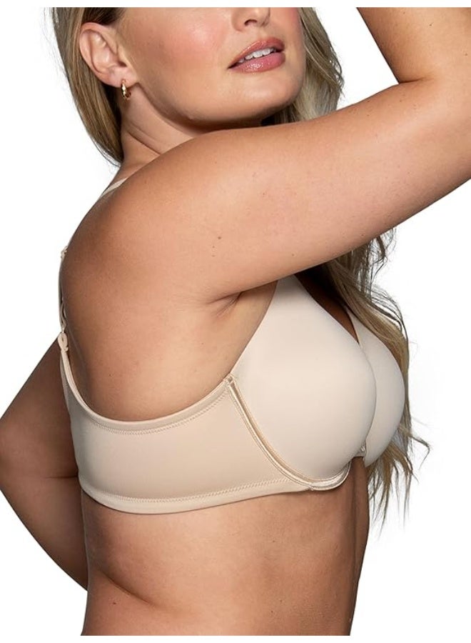 Vanity Fair womens Full Figure Beauty Back Smoothing Bra, Underwire - Beige, 40C US - Image 2
