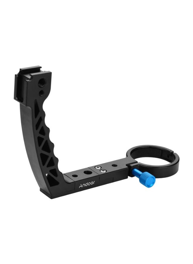 NIBEMINENT Gimbal Stabilizer Handle Extension Rod Black/Blue  - Image 1
