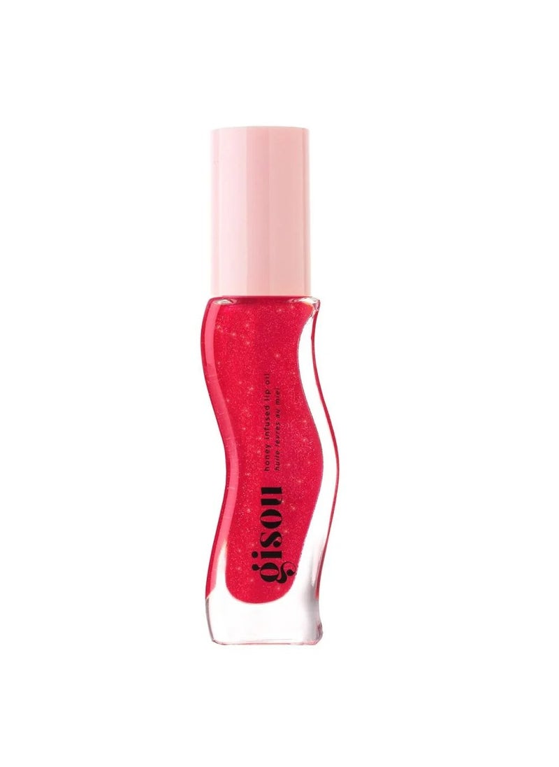Gisou Gisoo Lip Gloss & Moisturizer - Cherry on the Cake 8ml  - Image 4