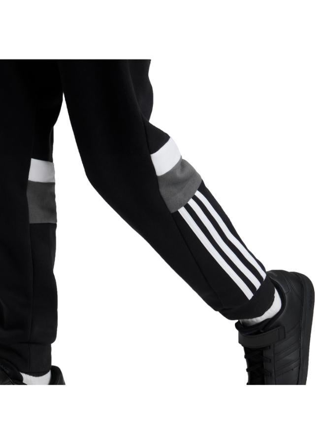 Adidas Tiberio 3-Stripes Colorblock Fleece Joggers Kids - Image 4