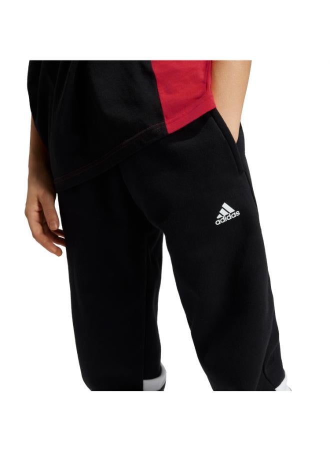 Adidas Tiberio 3-Stripes Colorblock Fleece Joggers Kids - Image 3
