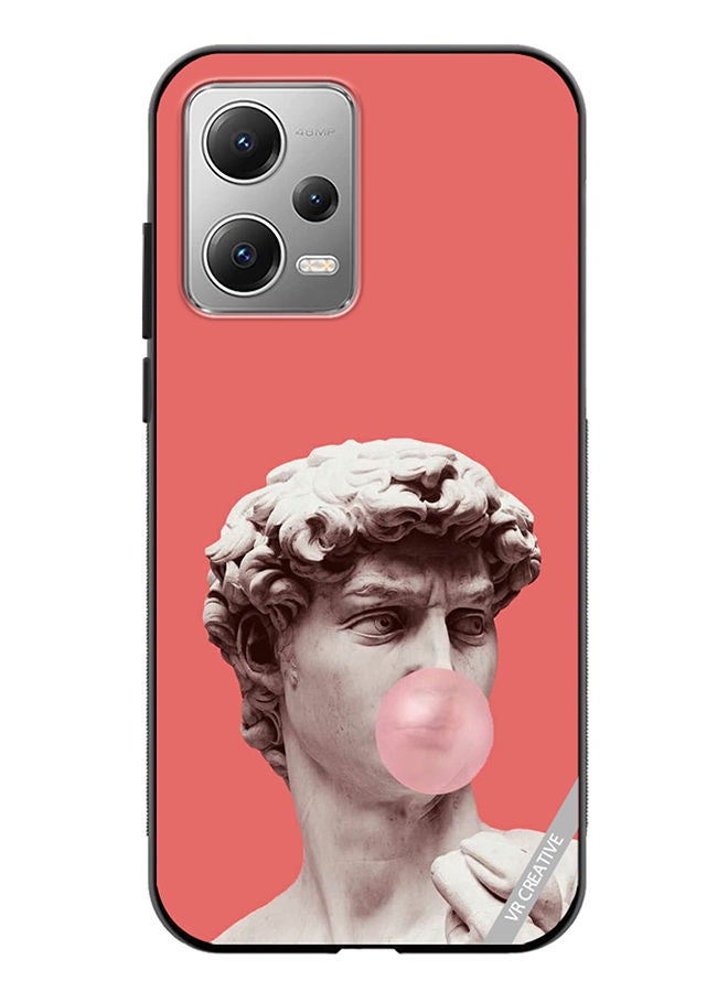 VR CREATIVE Protective Case Cover For Xiaomi Redmi Note 12 Gum, Estetichs, Retrowave Design Multicolour - Image 1