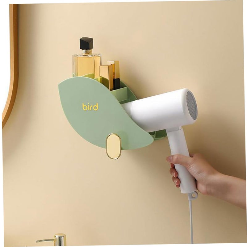 Wall Mount Hair Dryer Holder Organizer For Bathroom Home And Barbershop Storage - Image 5