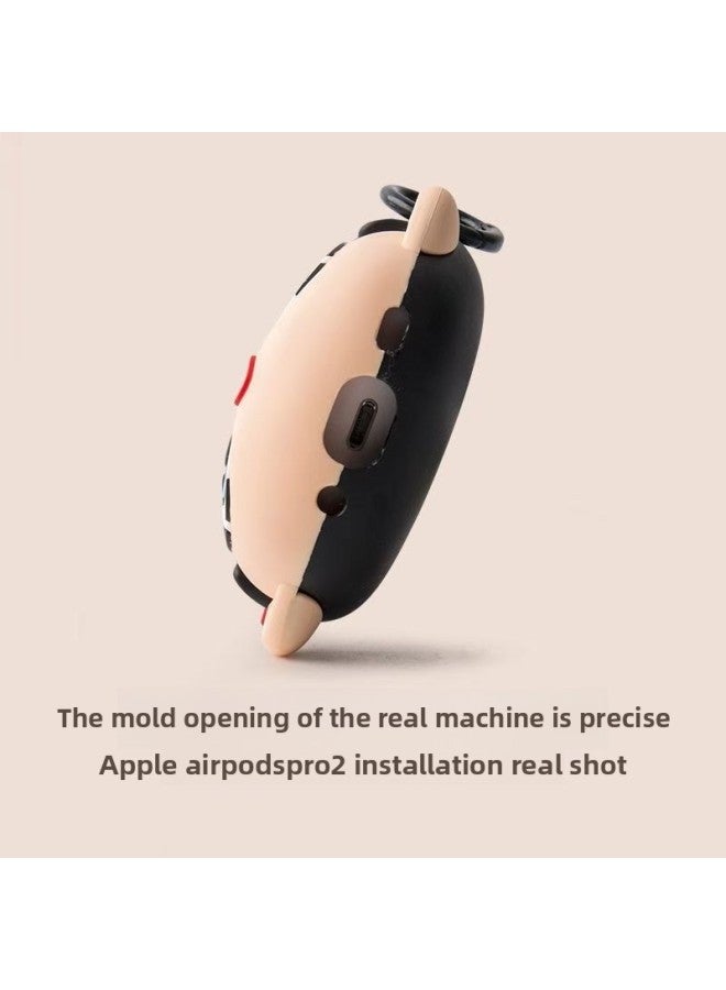 Suitable For AirPods4 Generation For Apple Headphone Case Pvc Creative Internet Celebrant AirPods Pro2 Headphone Case-Color:Blue Ao Bing-Applicable Models:Airpods 3rd Generation - Image 5