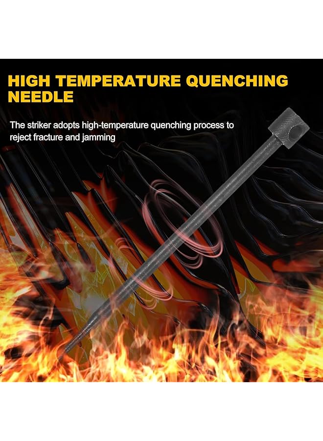 إيروريكس أداة تثبيت المسامير على الحائط، مسدس مسامير عالي الضغط، مسدس مسامير فولاذي يدوي بقوة قابلة للتعديل مع 20 مسمارًا للاستخدام المنزلي، أعمال النجارة، جدار أسمنتي - Image 4