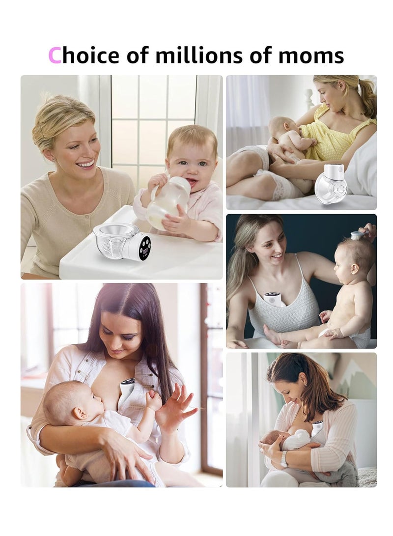 مضخة مزدوجة كهربائية S12A، محمولة، شاشة ذكية، 3 أوضاع، و12 مستوى - Image 3