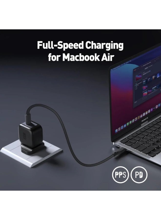 جودا شاحن جداري JODA بقوة 30 واط بمنفذ تايب سي - اسود - Image 4