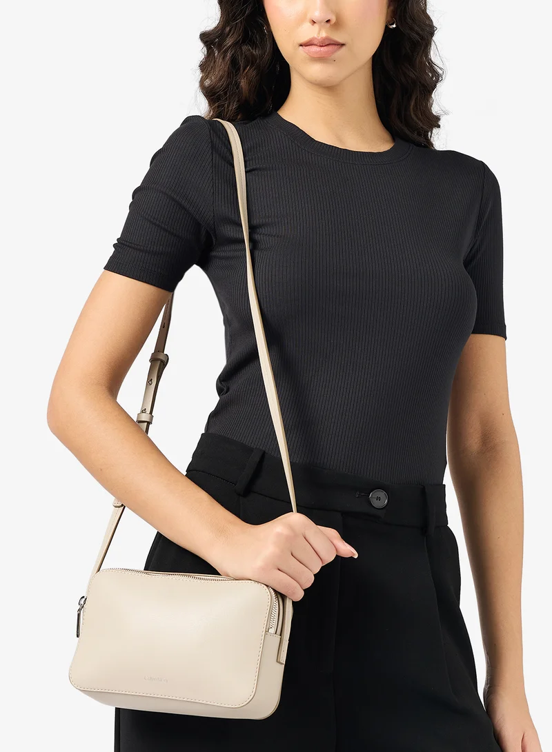 CALVIN KLEIN Logo Foil Elongated Camera Bag