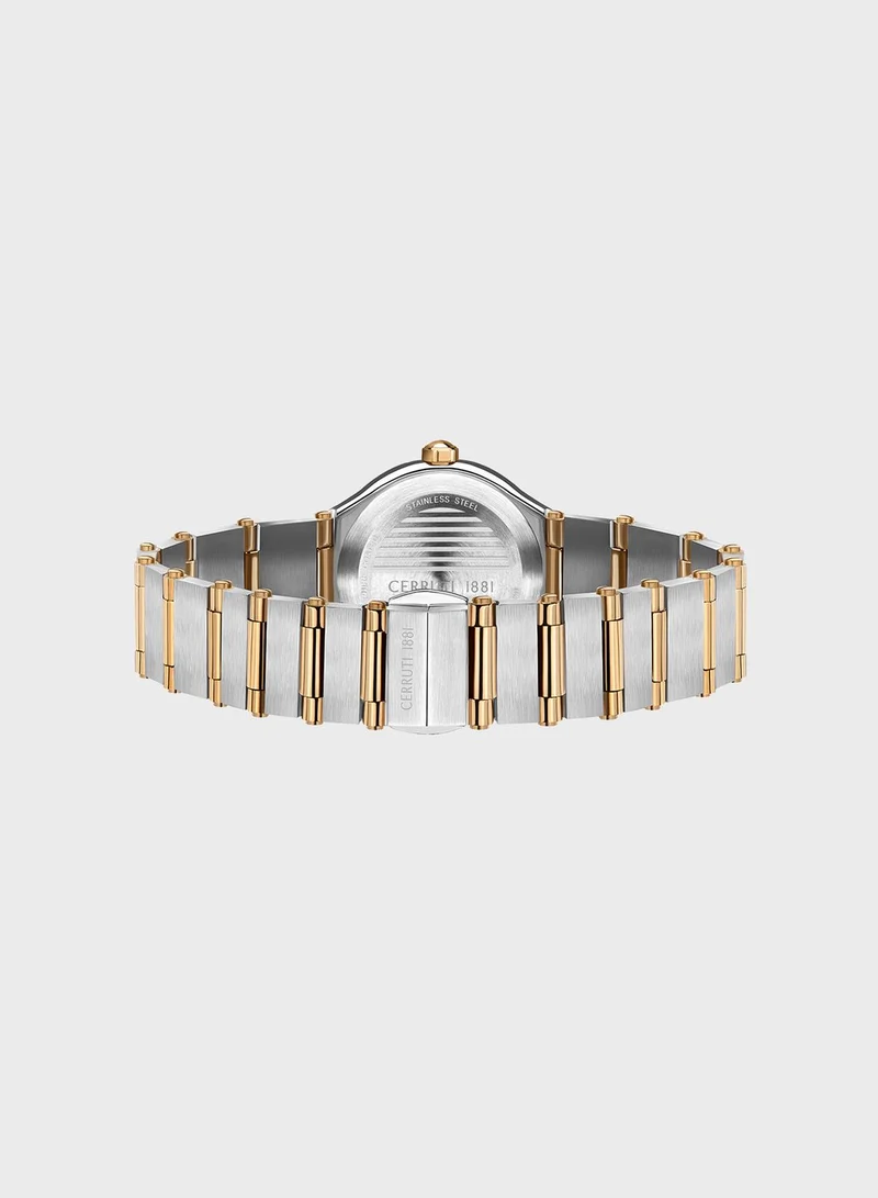 CERRUTI 1881 Steel Strap Analog Watch