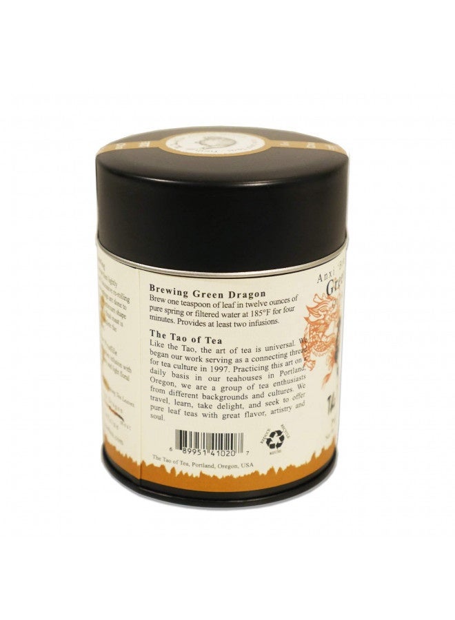 The Tao of Tea Green Dragon Oolong Tea, Loose Leaf, 3.5 Ounce Tin - Image 2