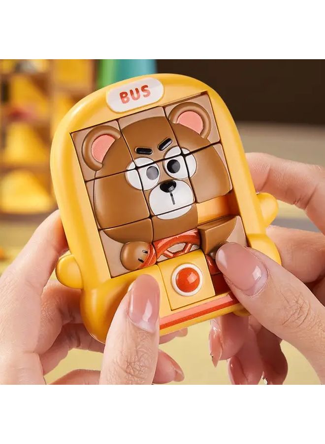 Little Bear 3D Sliding Puzzle Educational Toy For Kids Christmas Birthday Gifts - Image 3