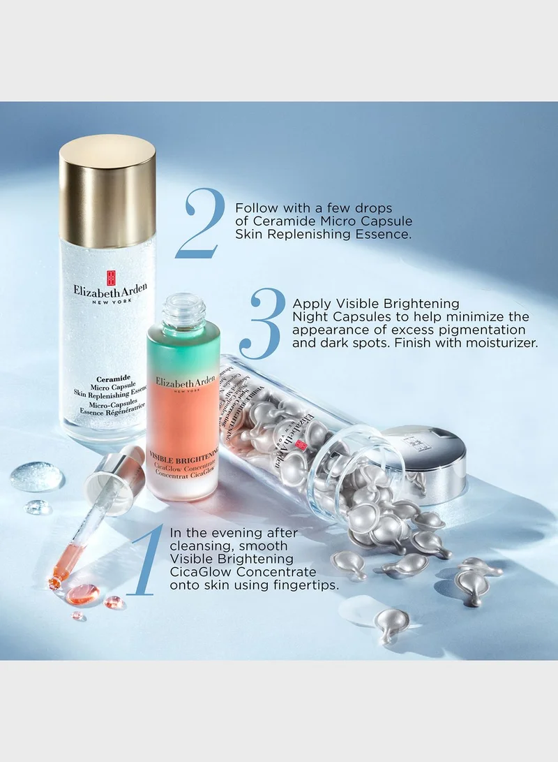 Elizabeth Arden Visible Brightening Spot Correcting Night Capsules (60Pcs)
