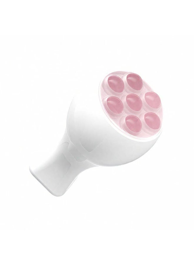 Powder Ball Facial Masseur 8 Balls seamlessly rolled 360 ° Face Lifting and Cushioning Jade Shiatsu Masseur Neck Massage Masseur - Image 1