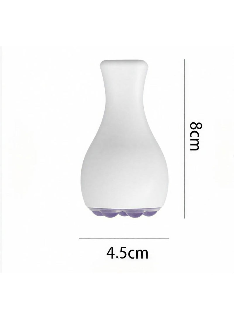 Powder Ball Facial Masseur 8 Balls seamlessly rolled 360 ° Face Lifting and Cushioning Jade Shiatsu Masseur Neck Massage Masseur - Image 3