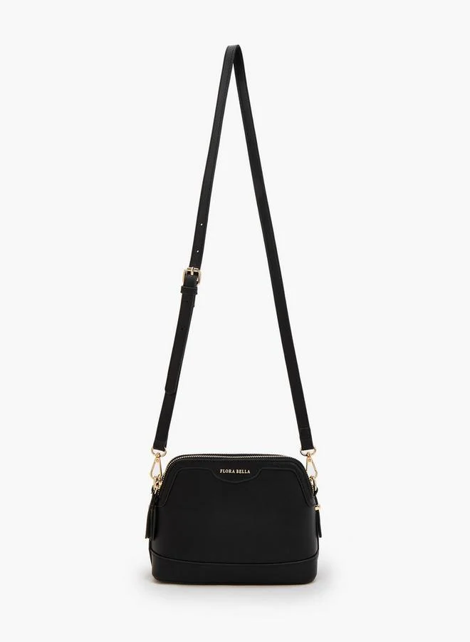 Flora Bella By Shoexpress Solid Crossbody Bag With Detachable Strap